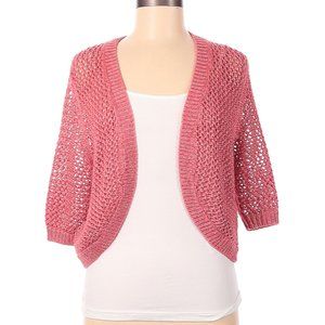 CHICO Sweater NWT Open Weave Knit 3/4 Sleeve